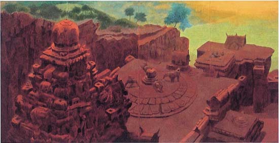 カイラー・サナータ寺院（インド・エローラ） — 加藤哲男
