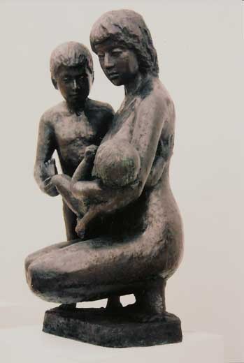 母と子・２０１５―慈 — 横山祐三