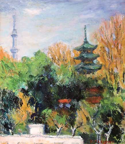 春近い上野公園 — 武智祐治