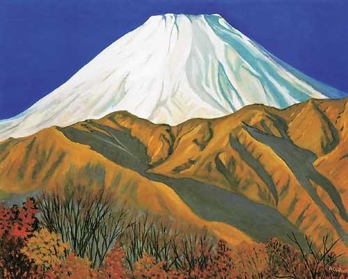 初冬の富士 — 小川明