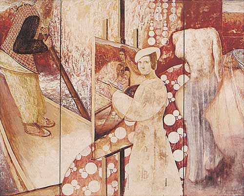 絵画幻視（画家のアトリエ） — 馬淵哲