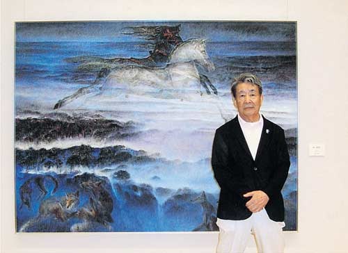 営（釧路）〈1997・独立展〉の前で — 伊藤弘之