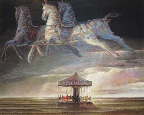 慈光遊歩　児島善三郎賞　150Ｆ　1982 — 伊藤弘之