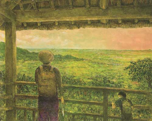 筑波山麓より望む — 小林博